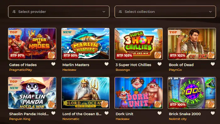 SmokAce Casino slots